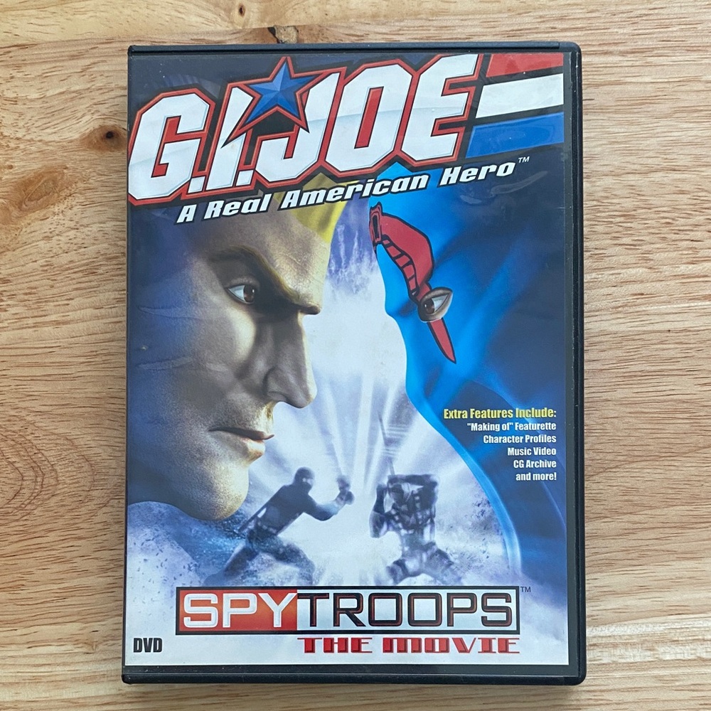 G.I. Joe Spy Troops The Movie DVD